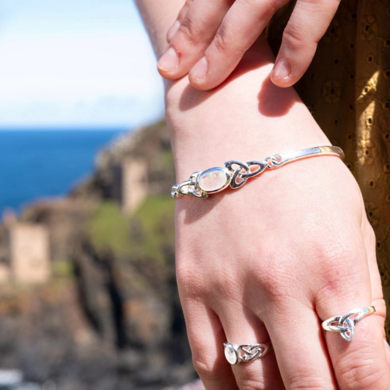 moonstone bangle
