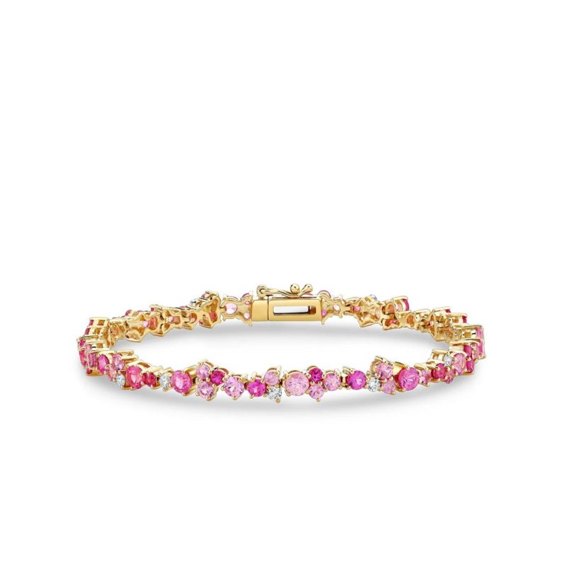 pink bangle bracelet