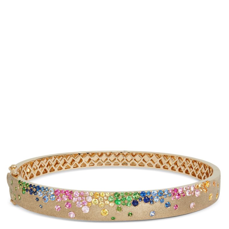 sapphire bangle bracelet