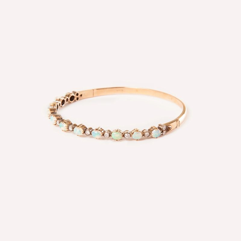 opal bangle bracelet