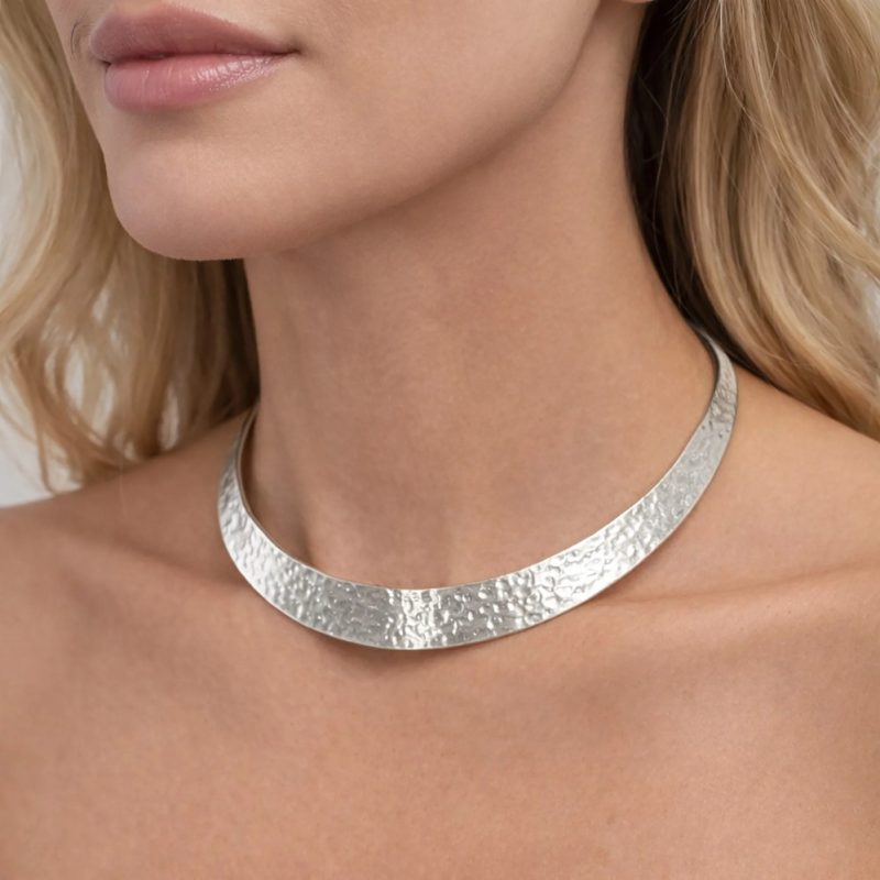 sterling silver choker