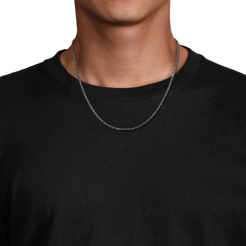 mens choker chain