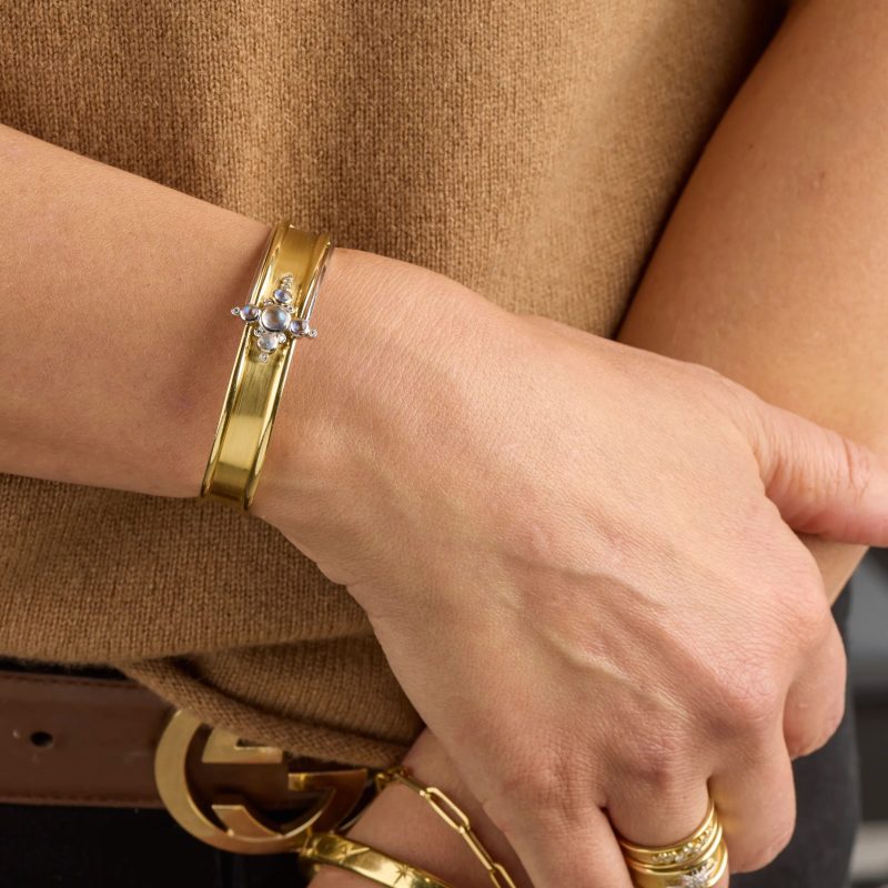 moonstone bangle