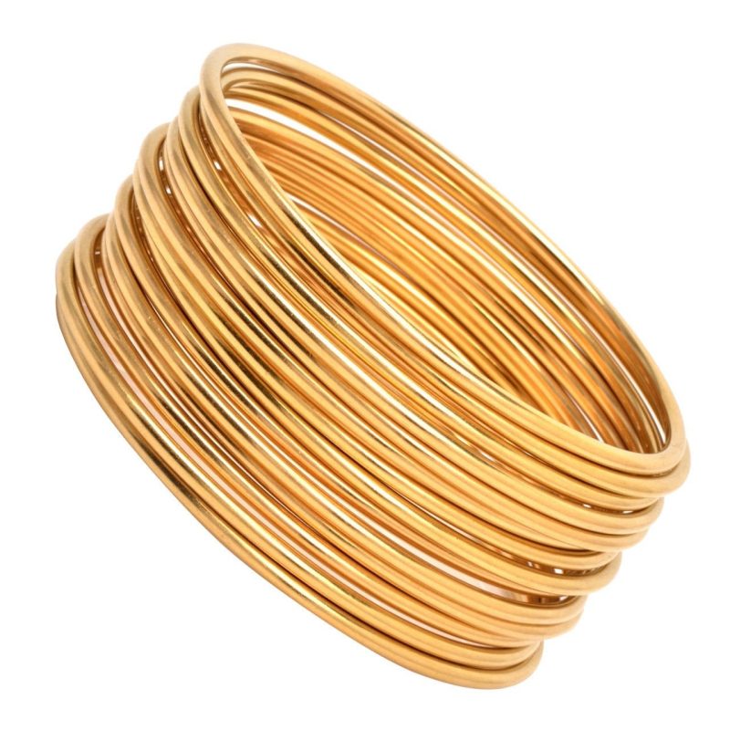 bangle gold bracelet for women