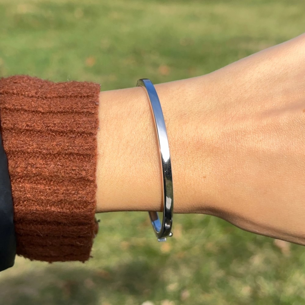 stainless steel bangle bracelets