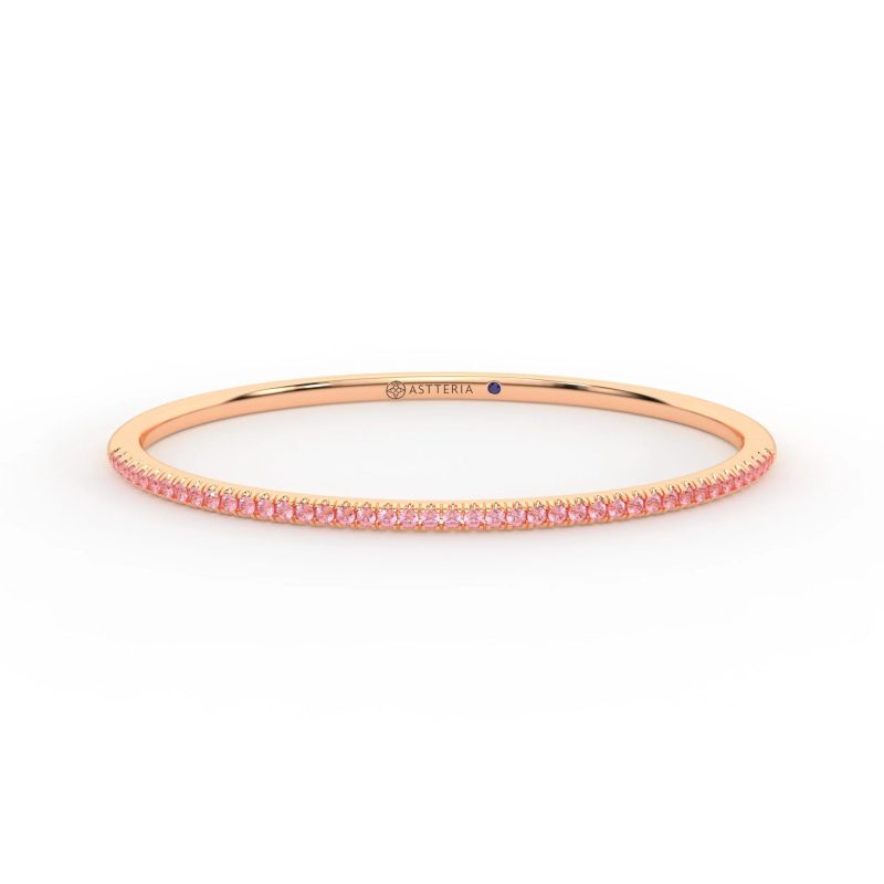 pink bangle bracelet