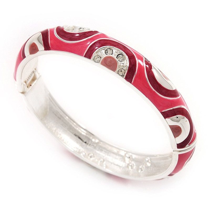 enamel bangle bracelet