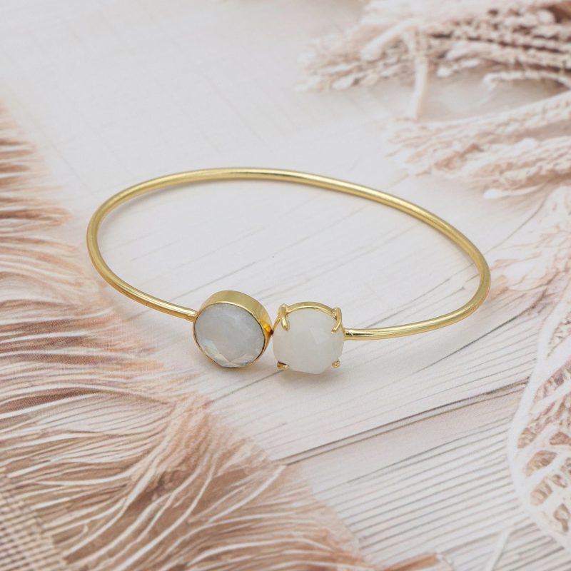moonstone bangle