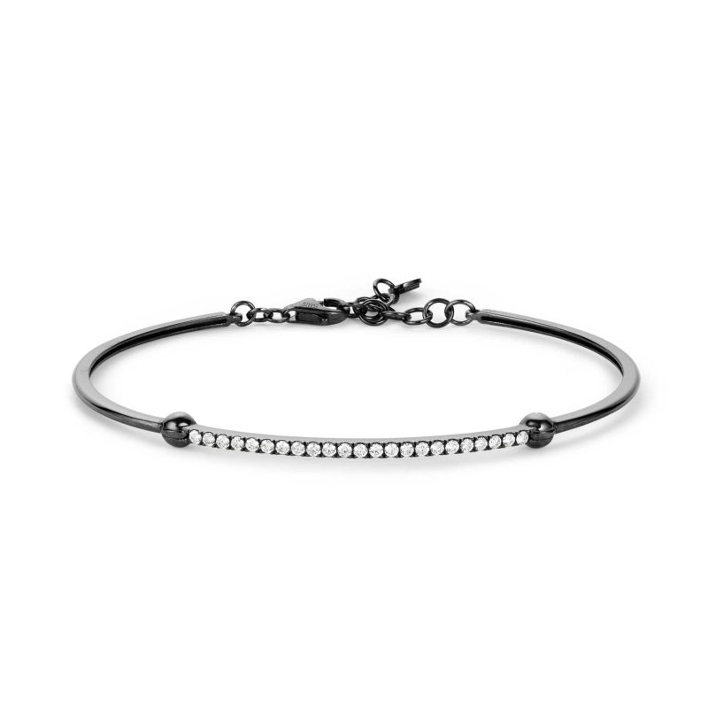 black bangle bracelet