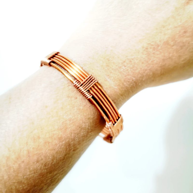 copper bangle for men
