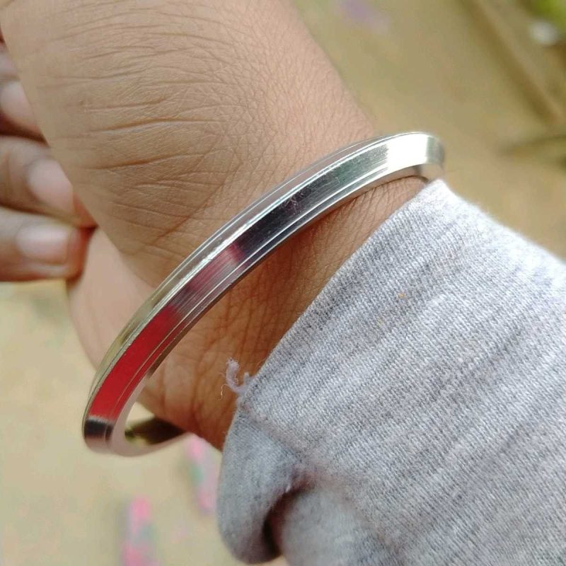 mens silver bangle