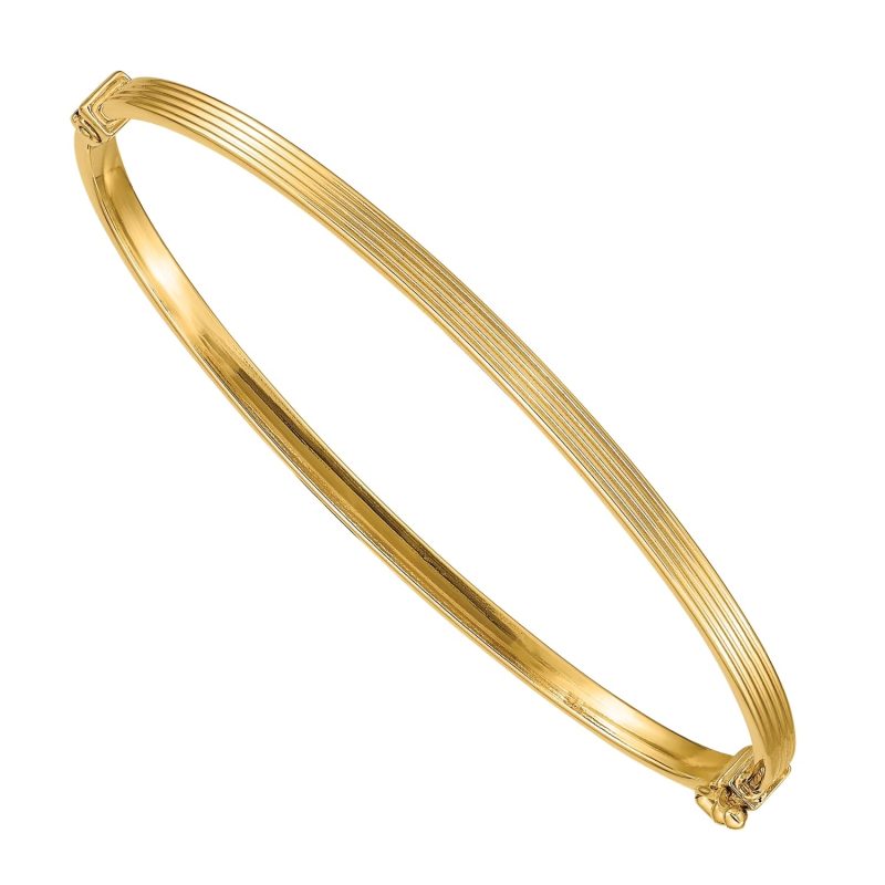 14 karat gold bangle bracelet