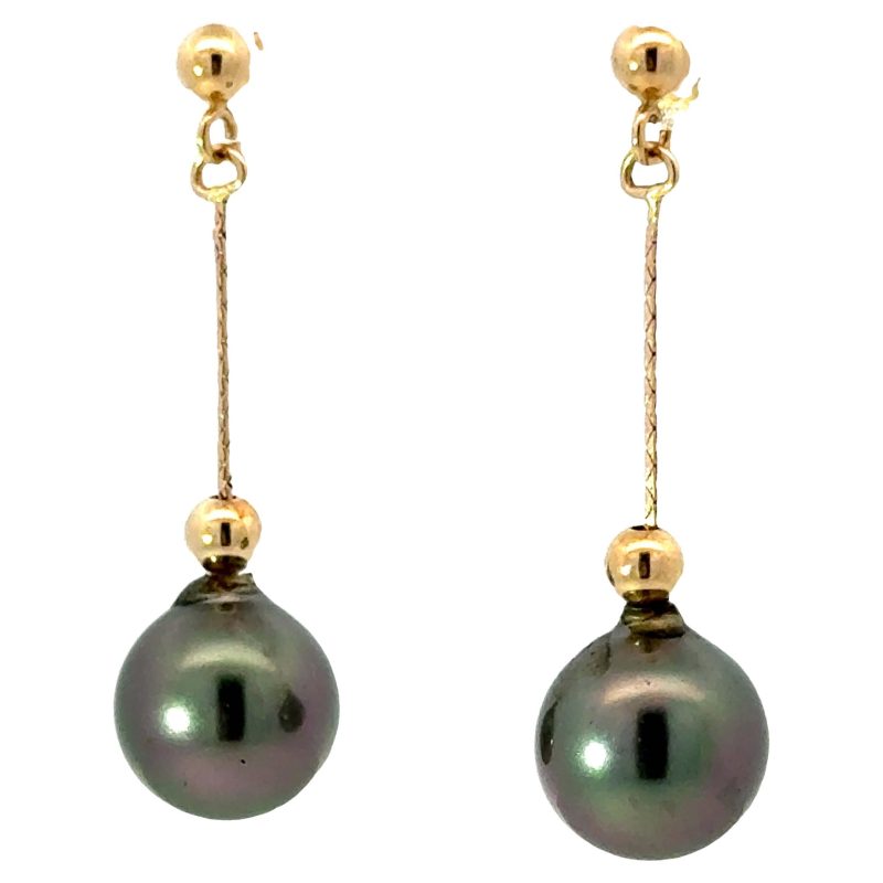 pearl earrings