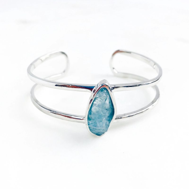 aquamarine bangle
