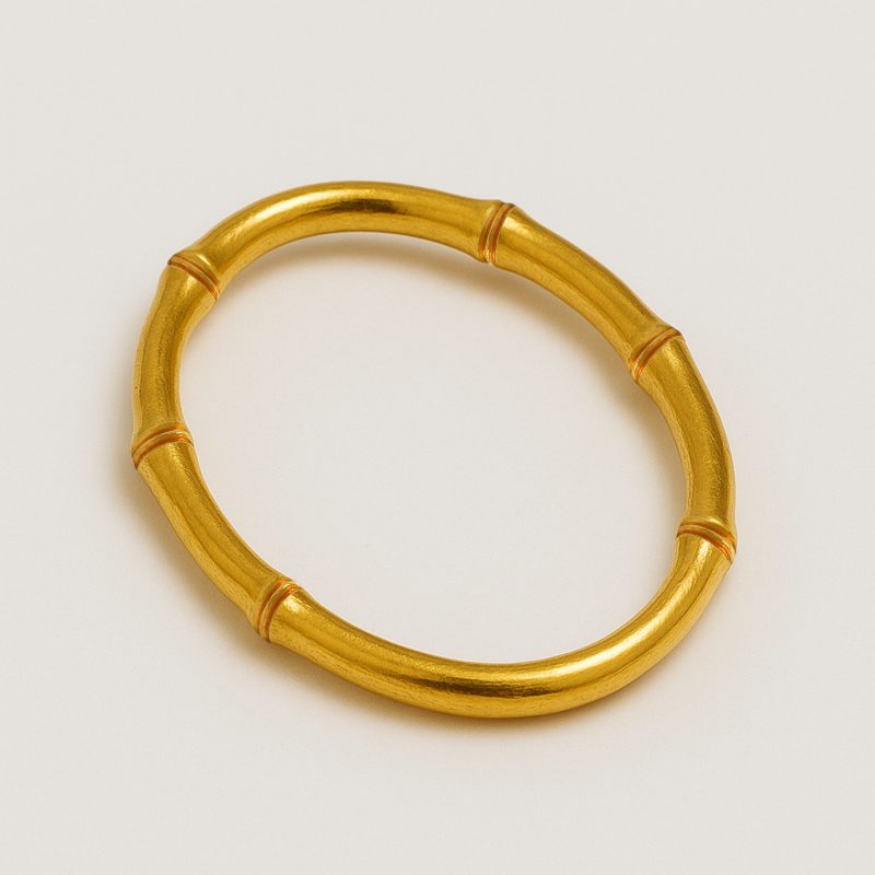 24k gold bangle