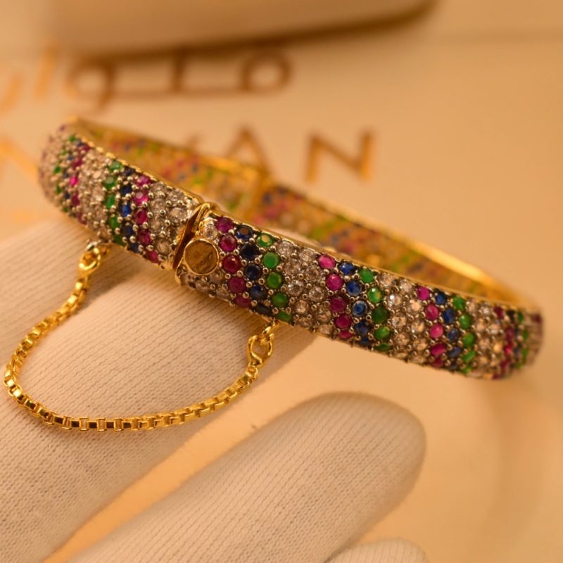 24k gold bangle bracelet
