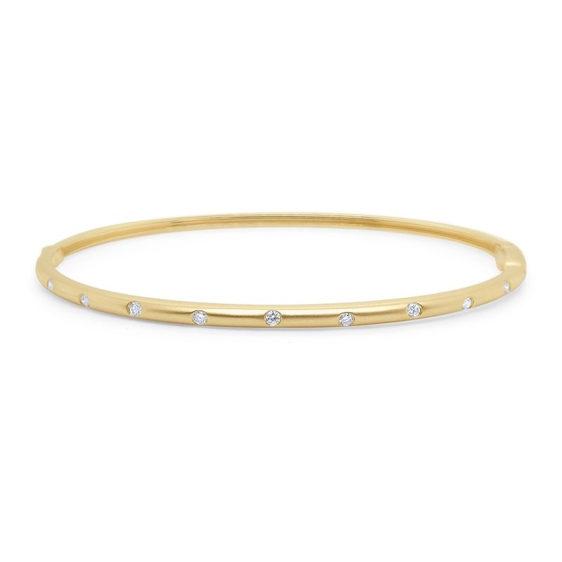 bangle bracelet with diamonds