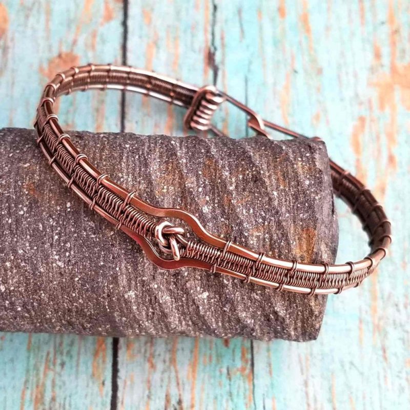 wire bangle bracelet