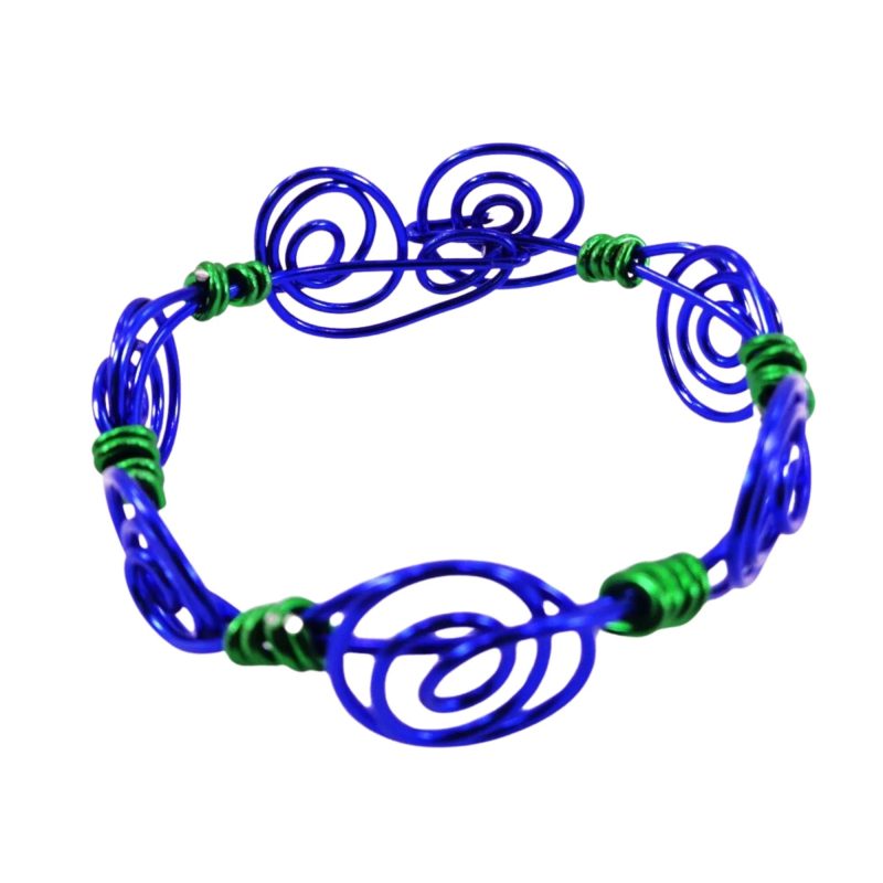 wire bangle bracelet