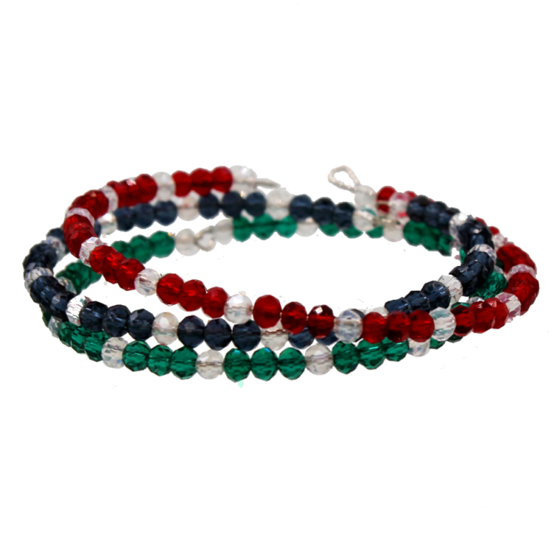 beaded bangle bracelets