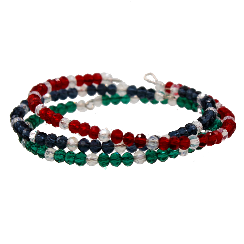 beaded bangle bracelets