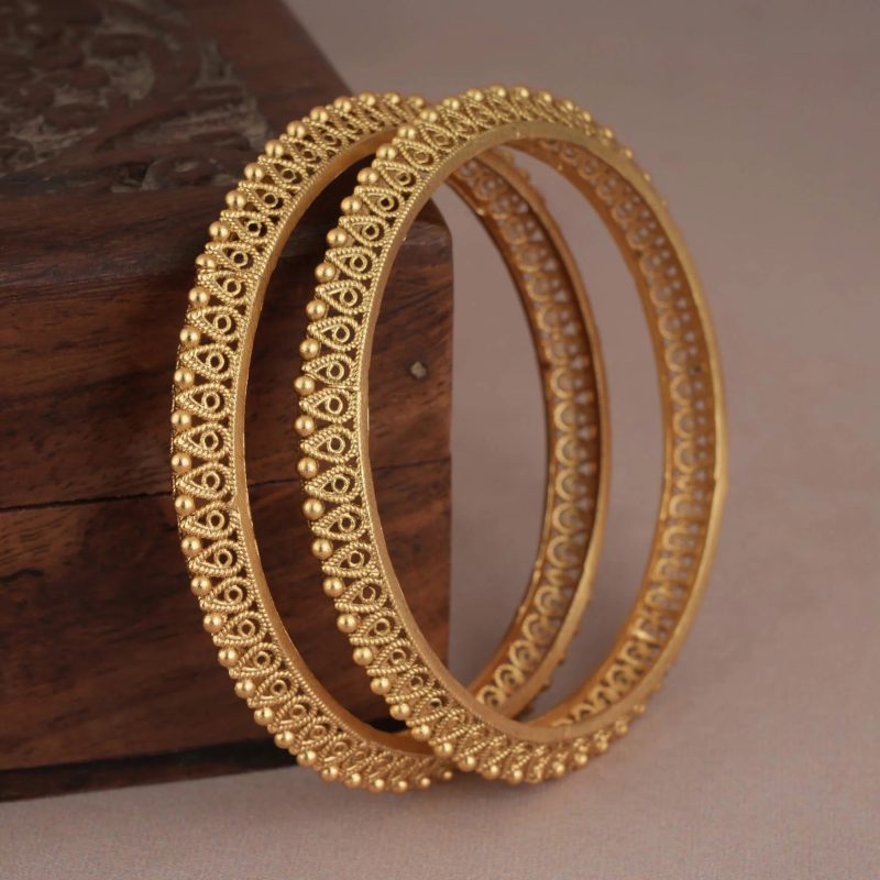 gold plated bangle bracelet