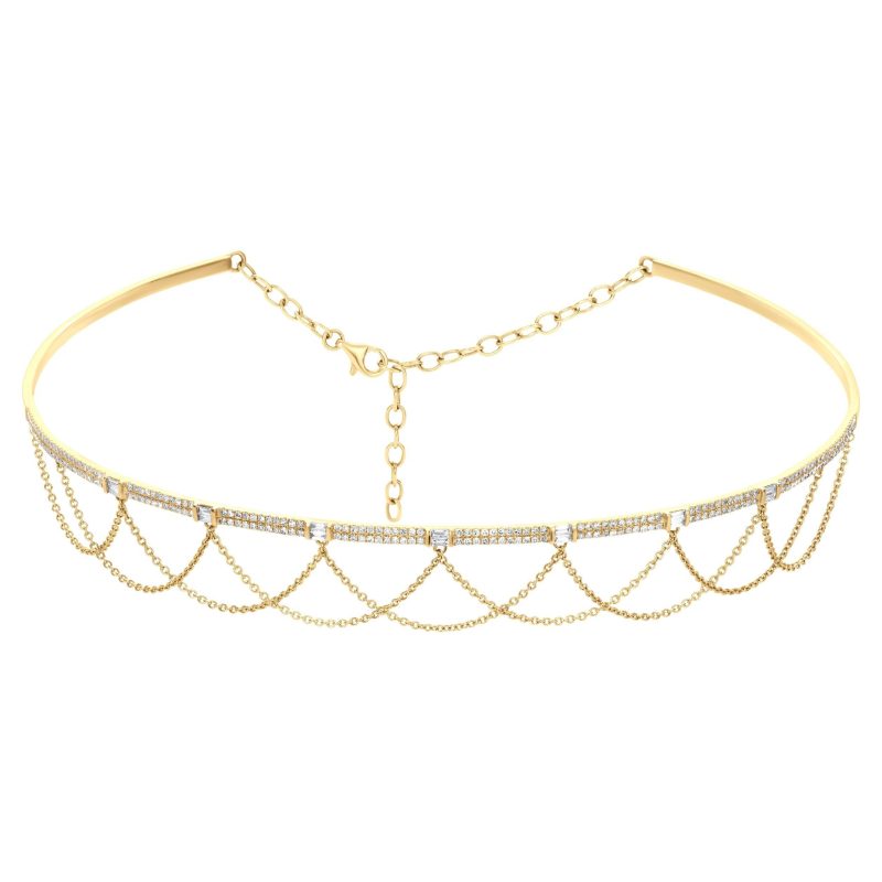 gold choker
