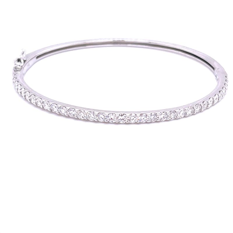 bangle bracelet with diamonds
