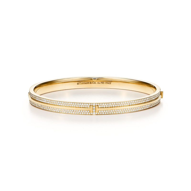 gold bangle bracelet tiffany