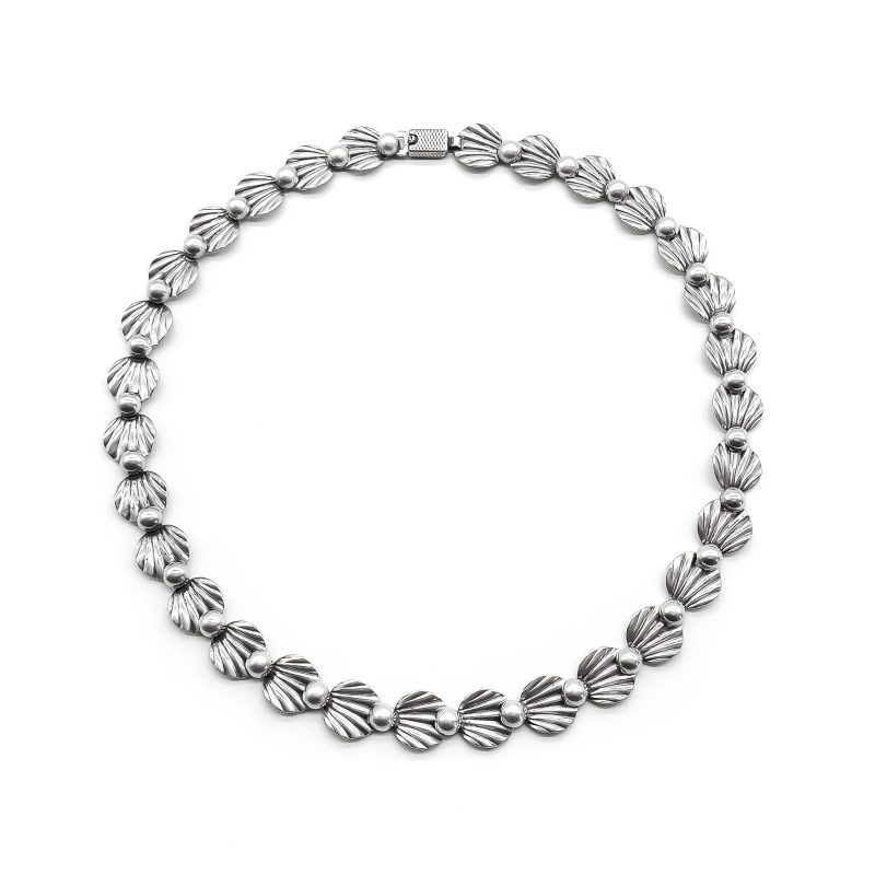 silver choker