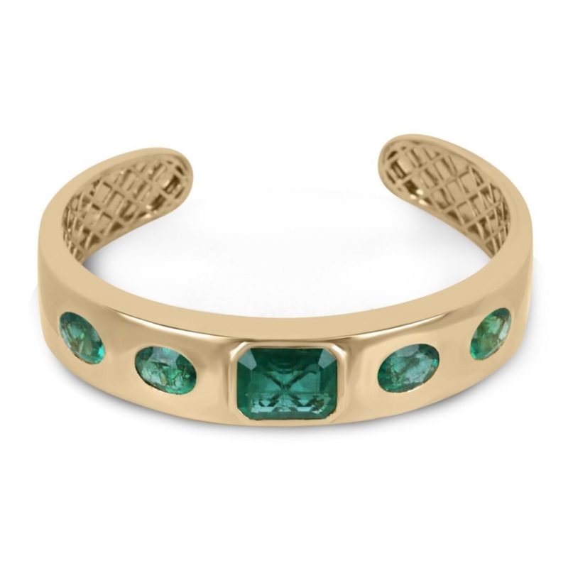 emerald bangle bracelet