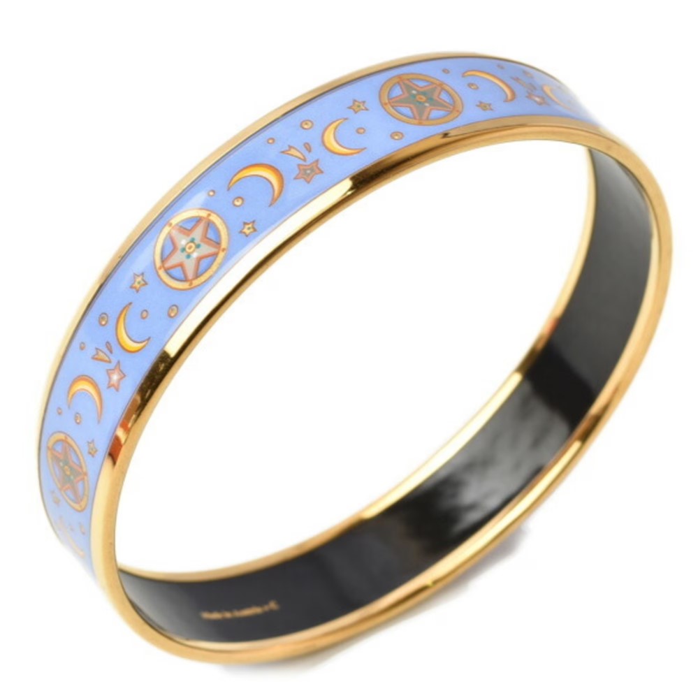 hermes enamel bangle