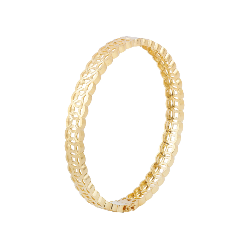 24k gold bangle