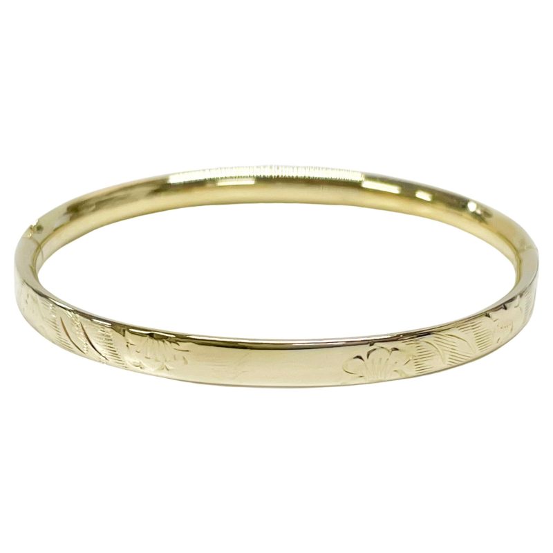 baby gold bangle