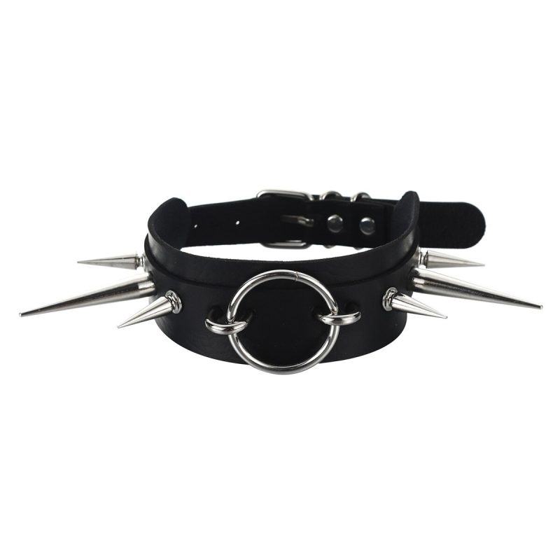 spiked choker