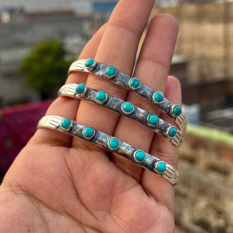 turquoise bangle bracelet