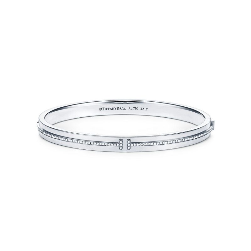 tiffany and co hinged bangle