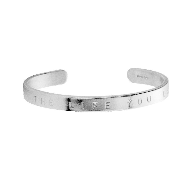 personalized bangle bracelet