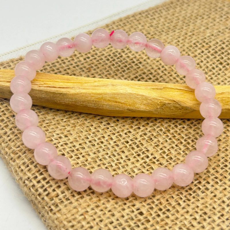 rose quartz bangle