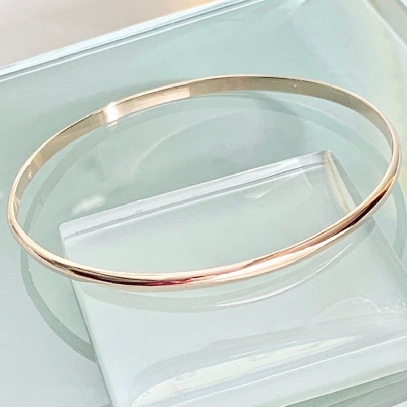10k gold bangle