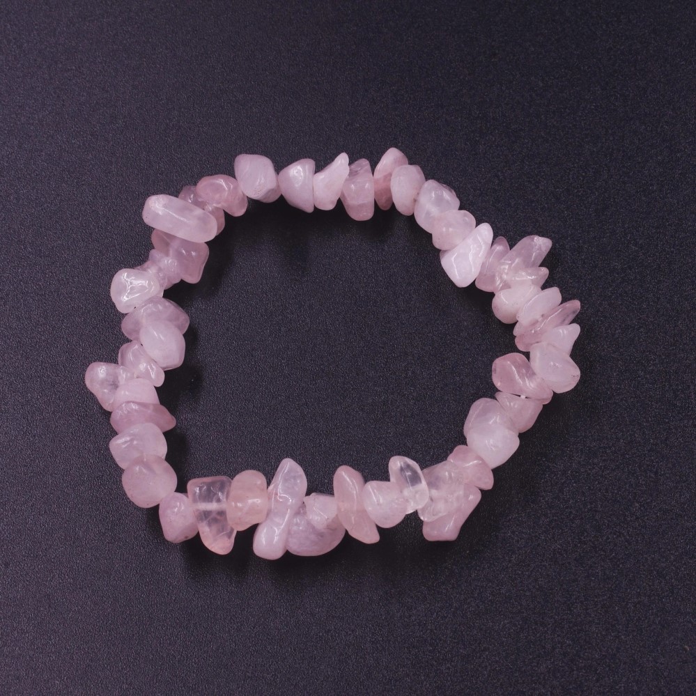rose quartz bangle