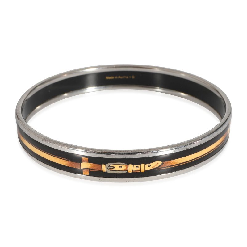 hermes enamel bangle