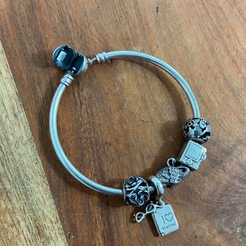 charm bangle bracelets
