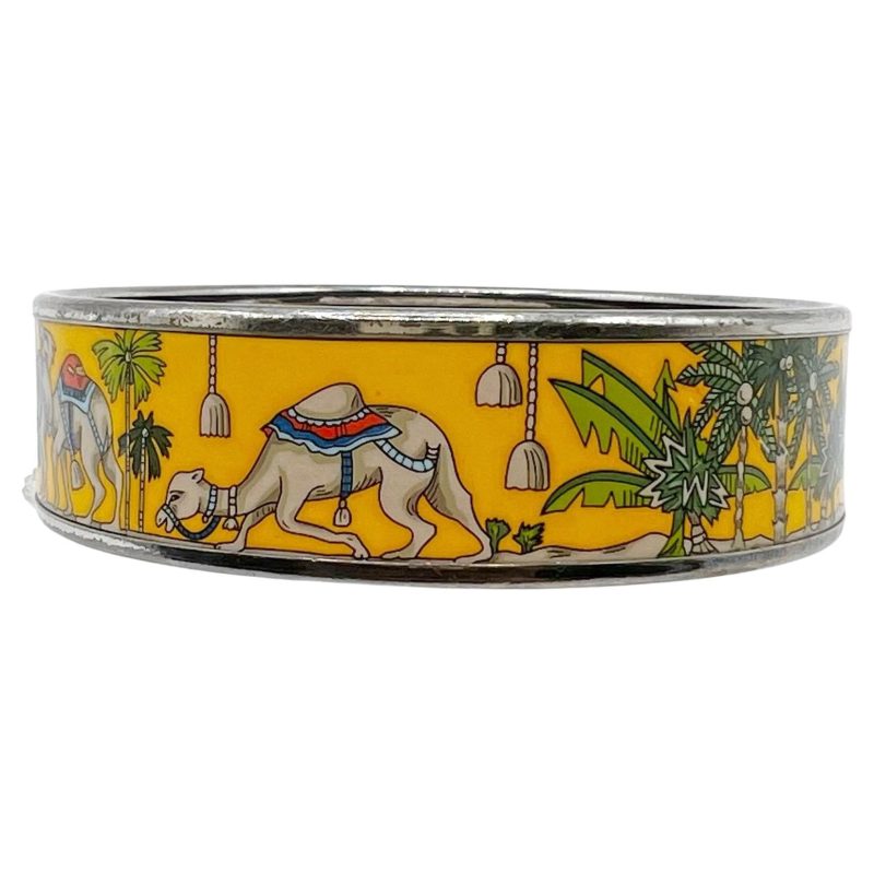 hermes enamel bangle