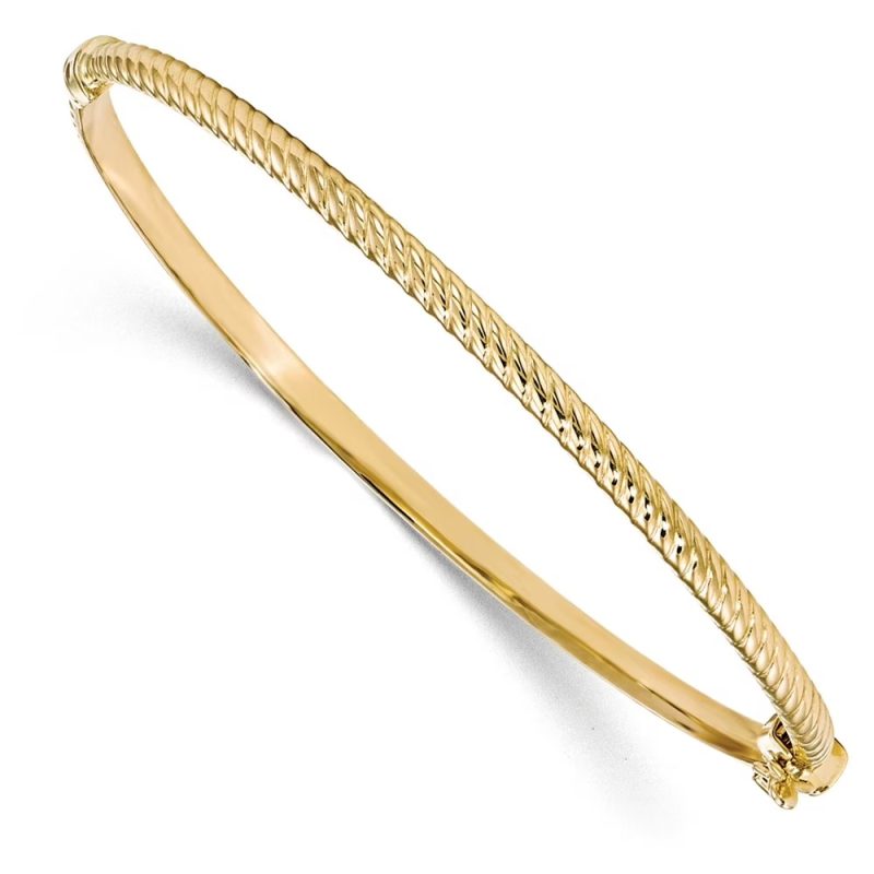 10k gold bangle