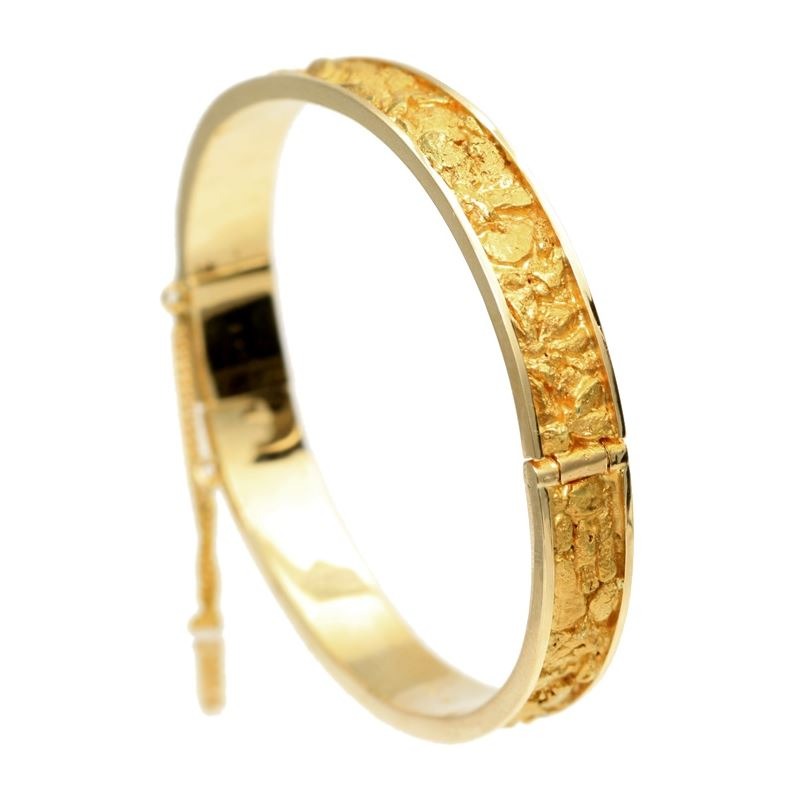 real gold bangle