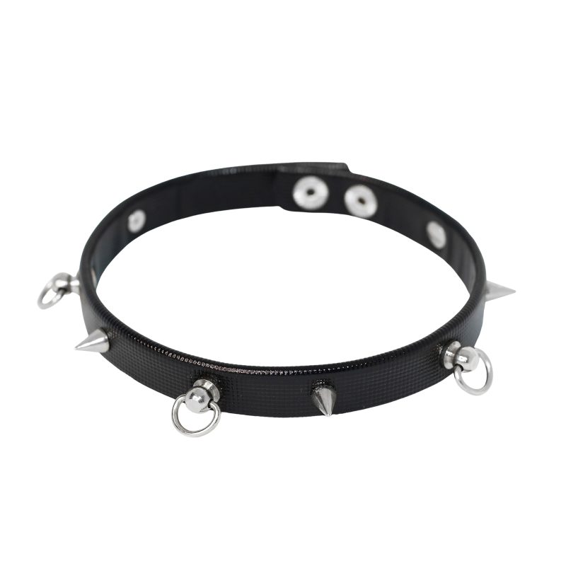spiked choker