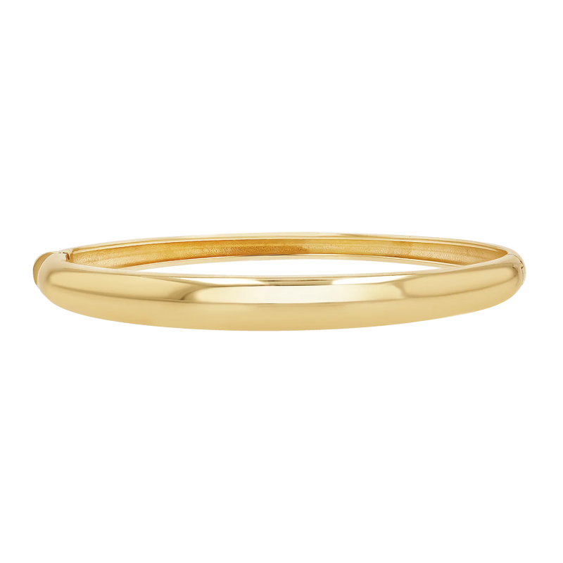 thick gold bangle