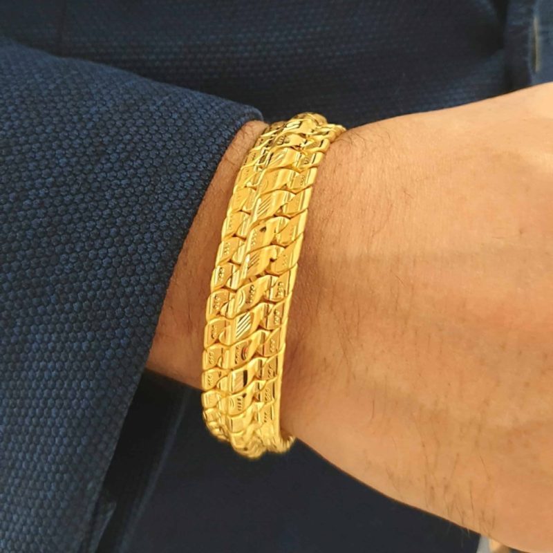 gold bangle for men
