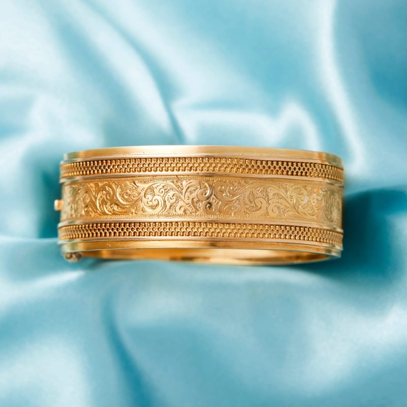 gold cuff bangle